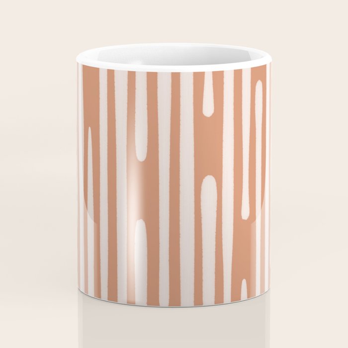 Drip Drop | Terra Cotta Coffee Mug Gallery Image 4