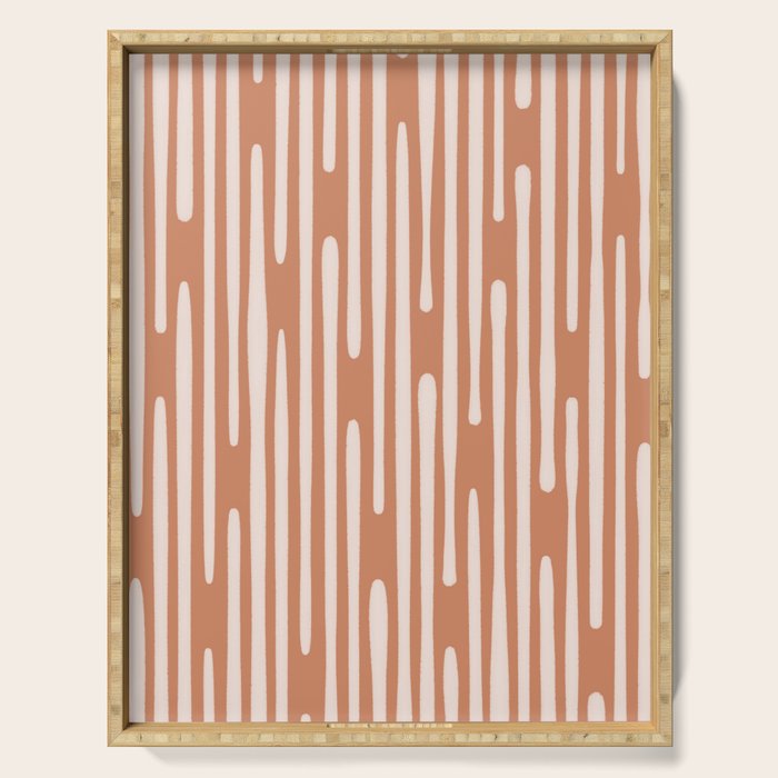 Drip Drop | Terra Cotta Serving Tray Gallery Image 1
