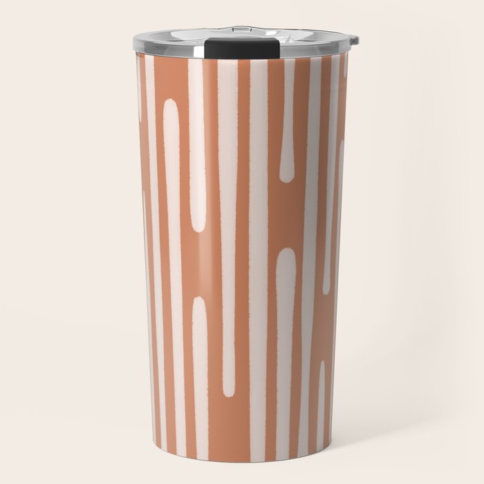 Drip Drop | Terra Cotta Travel Mug Gallery Image 1