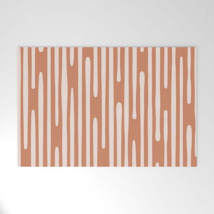 Drip Drop | Terra Cotta Welcome Mat Gallery Image 1