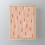 Drip Drop | Terra Cotta Mini Art Print Gallery Image 1