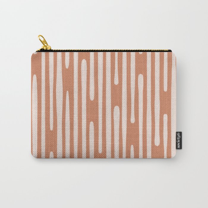 Drip Drop | Terra Cotta Carry All Pouch Gallery Image 1