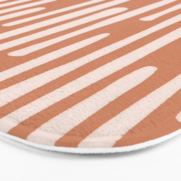 Drip Drop | Terra Cotta Bath Mat Gallery Image 3