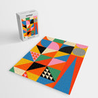 Geometric abstraction in colorful shapes   Jigsaw Puzzle Gallery Image 2