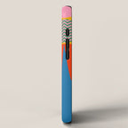 Geometric abstraction in colorful shapes   iPhone Case Gallery Image 2