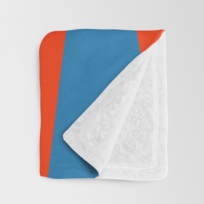 Geometric abstraction in colorful shapes   Throw Blanket Gallery Image 3