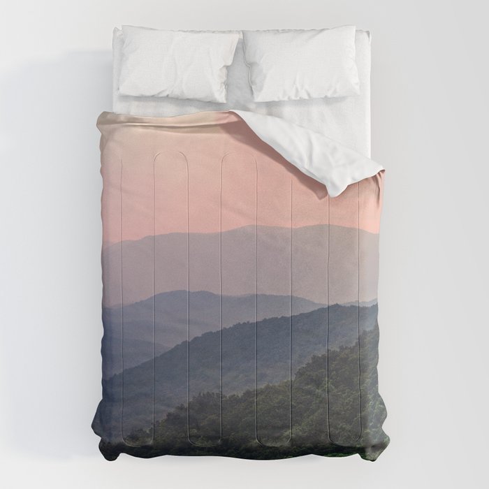 Smoky Mountain National Park III Comforter Gallery Image 6
