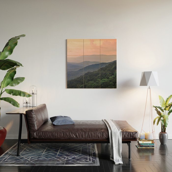 Smoky Mountain National Park III Wood Wall Art Gallery Image 2