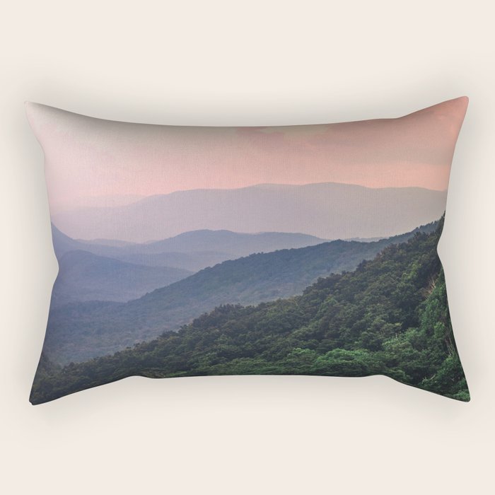 Smoky Mountain National Park III Rectangular Pillow Gallery Image 2