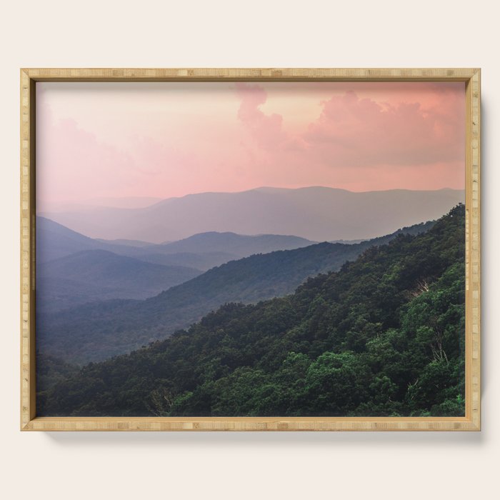 Smoky Mountain National Park III Serving Tray Gallery Image 1