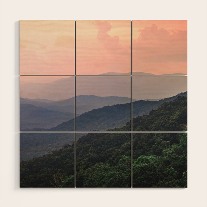 Smoky Mountain National Park III Wood Wall Art Gallery Image 1