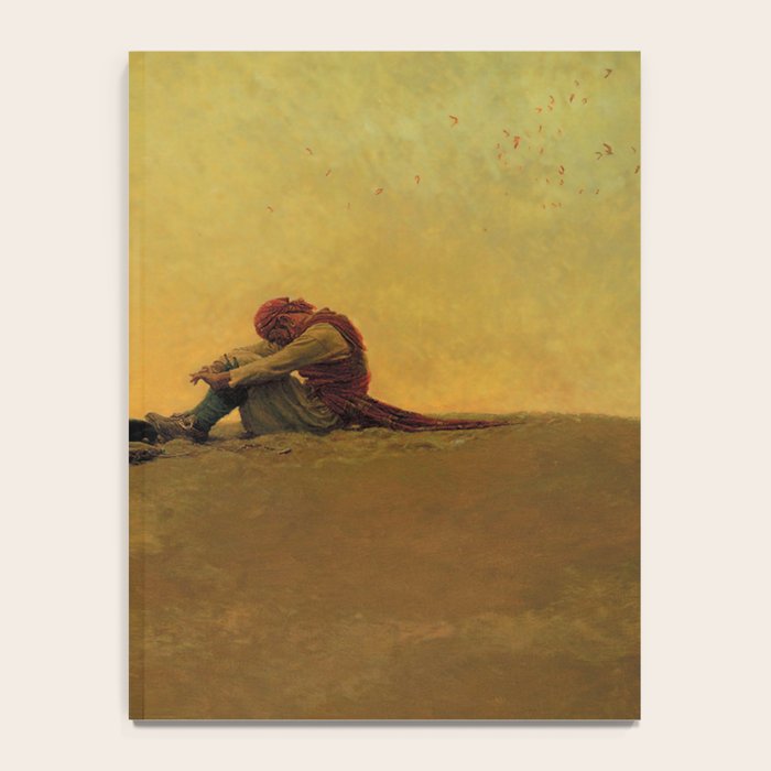 âMaroonedâ Pirate Art by Howard Pyle Notebook Gallery Image 4