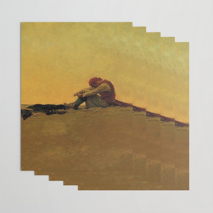 âMaroonedâ Pirate Art by Howard Pyle Wrapping Paper Gallery Image 3