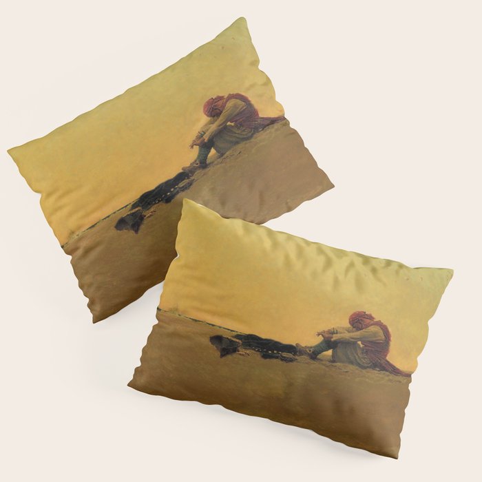 âMaroonedâ Pirate Art by Howard Pyle Pillow Sham Gallery Image 3