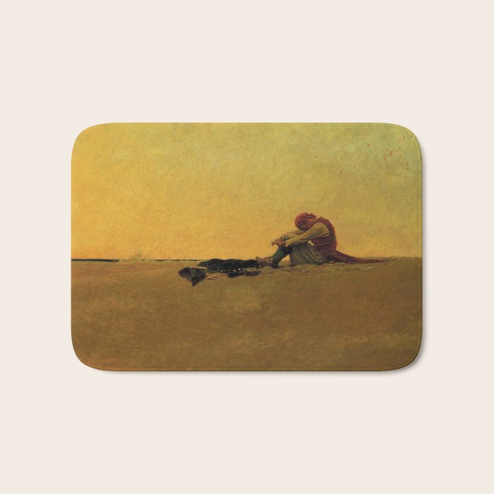 âMaroonedâ Pirate Art by Howard Pyle Bath Mat Gallery Image 1