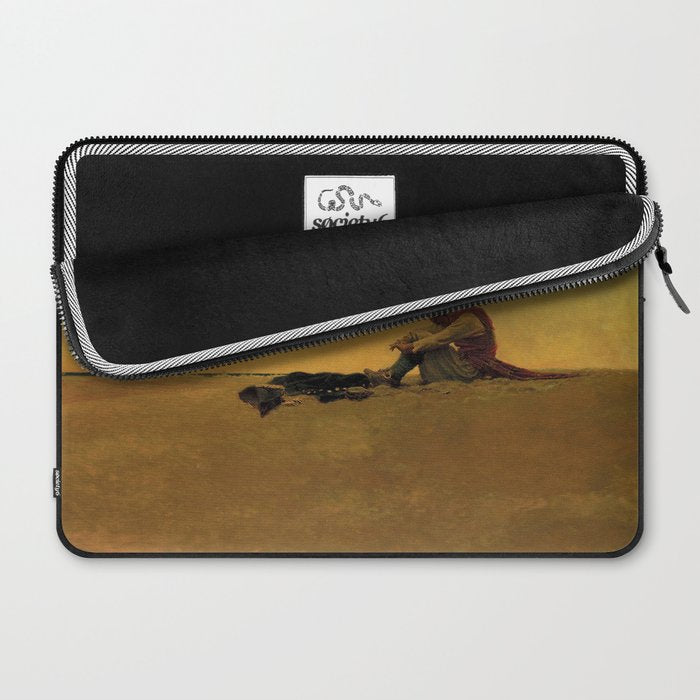 âMaroonedâ Pirate Art by Howard Pyle Laptop Sleeve Gallery Image 2