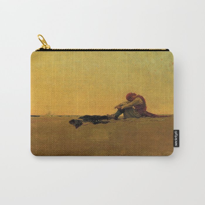 âMaroonedâ Pirate Art by Howard Pyle Carry All Pouch Gallery Image 1