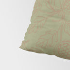 Block Print Pomegranate in Olive Pillow Sham Gallery Image 4