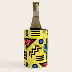 Retro 1980s Memphis Style Southwestern Cactus Design 431 Wine Chiller Gallery Image 2
