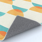 Mid Century Moons Geometric Pattern Rug Gallery Image 4