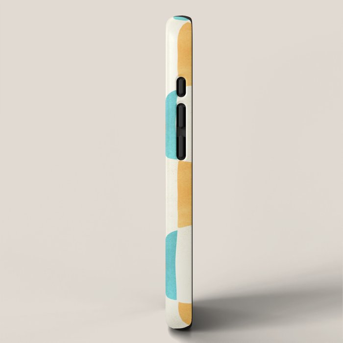 Mid Century Moons Geometric Pattern iPhone Case Gallery Image 2