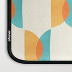Mid Century Moons Geometric Pattern Laptop Sleeve Gallery Image 3