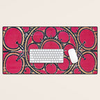 Tashkent Suzani Uzbekistan  Antique Carpet Desk Mat Gallery Image 1