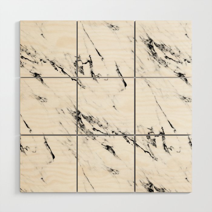 Classic Marble Wood Wall Art Gallery Image 1