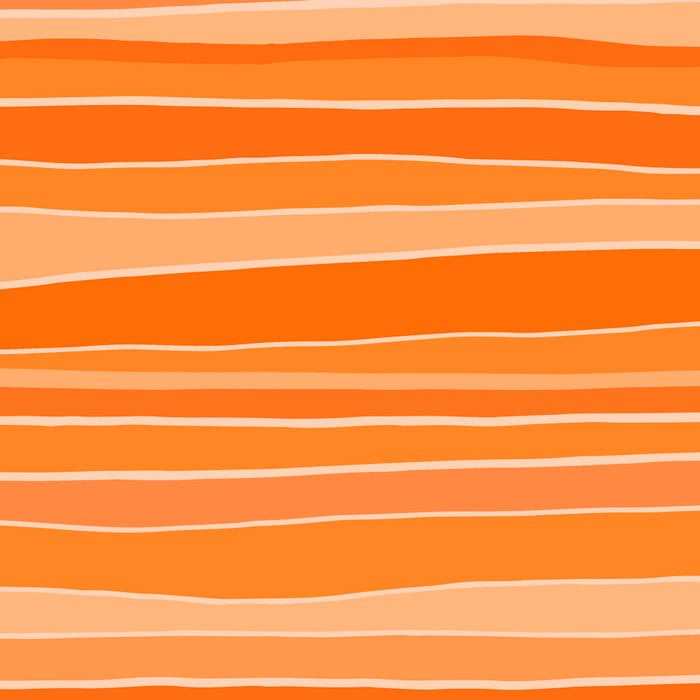 Retro Orange Stripes Coffee Mug Gallery Image 2