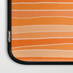 Retro Orange Stripes Laptop Sleeve Gallery Image 3