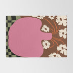 Big pot with flower  Rug Gallery Image 2