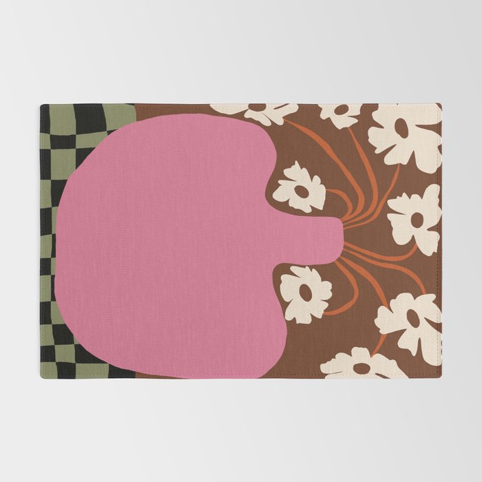 Big pot with flower  Rug Gallery Image 2