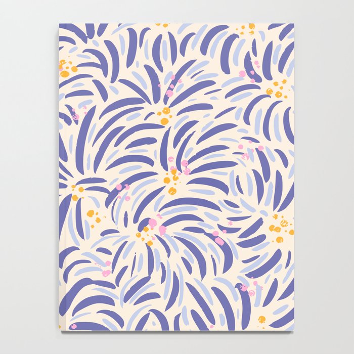Powerful and floral pattern invers Notebook Gallery Image 4