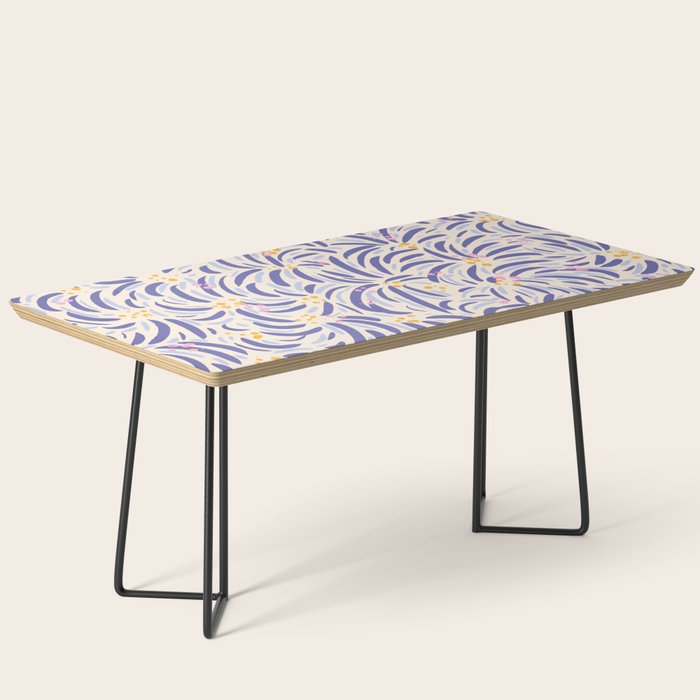 Powerful and floral pattern invers Coffee Table Gallery Image 1