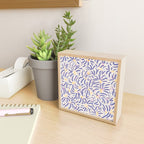 Powerful and floral pattern invers Mini Art Print Gallery Image 2