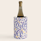 Powerful and floral pattern invers Wine Chiller Gallery Image 1