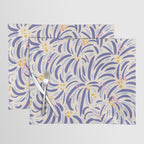 Powerful and floral pattern invers Placemat Gallery Image 1