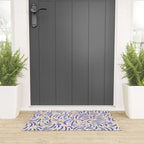 Powerful and floral pattern invers Welcome Mat Gallery Image 3