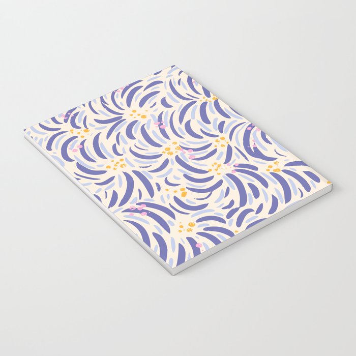 Powerful and floral pattern invers Notebook Gallery Image 3