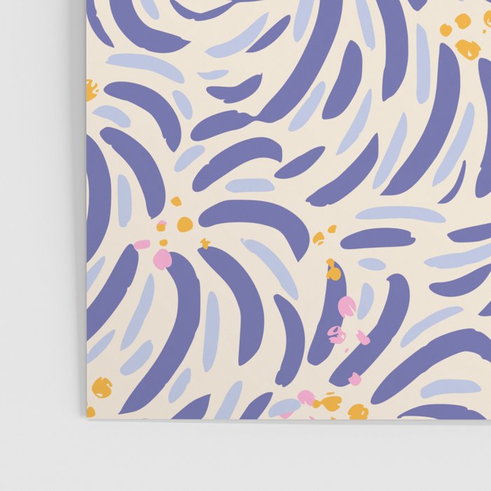 Powerful and floral pattern invers Poster Gallery Image 3