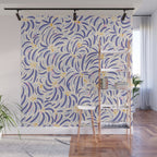 Powerful and floral pattern invers Wall Mural Gallery Image 1