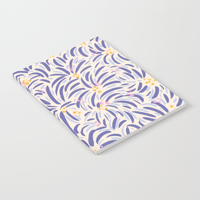 Powerful and floral pattern invers Notebook Gallery Image 2