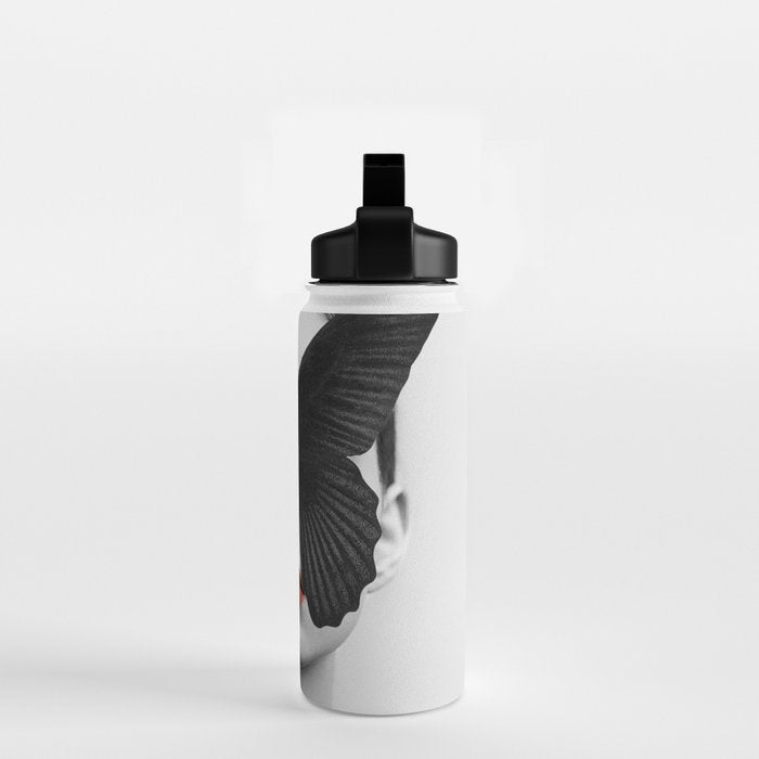 BLACK BUTTERFLY Water Bottle Gallery Image 2