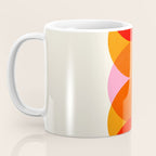 Abstraction_COLOUR_CIRCLES_001 Coffee Mug Gallery Image 3