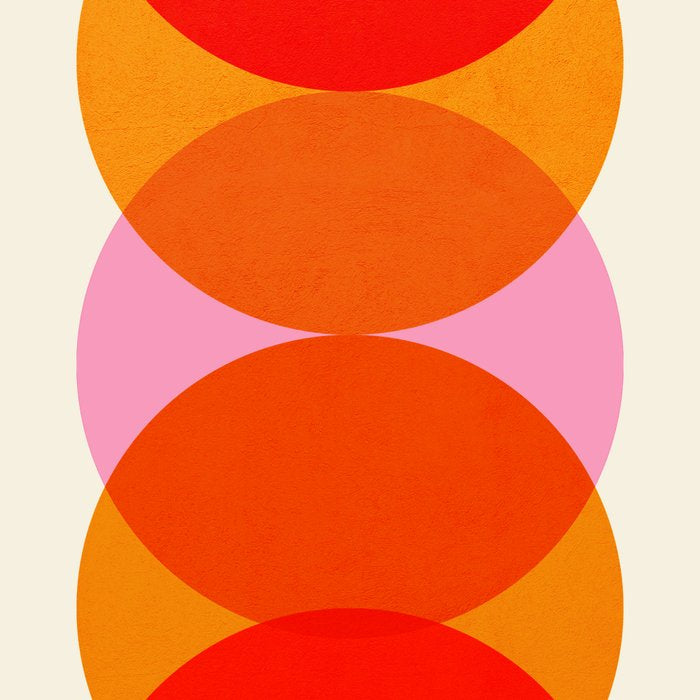 Abstraction_COLOUR_CIRCLES_001 Coffee Mug Gallery Image 2