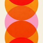 Abstraction_COLOUR_CIRCLES_001 Coffee Mug Gallery Image 2