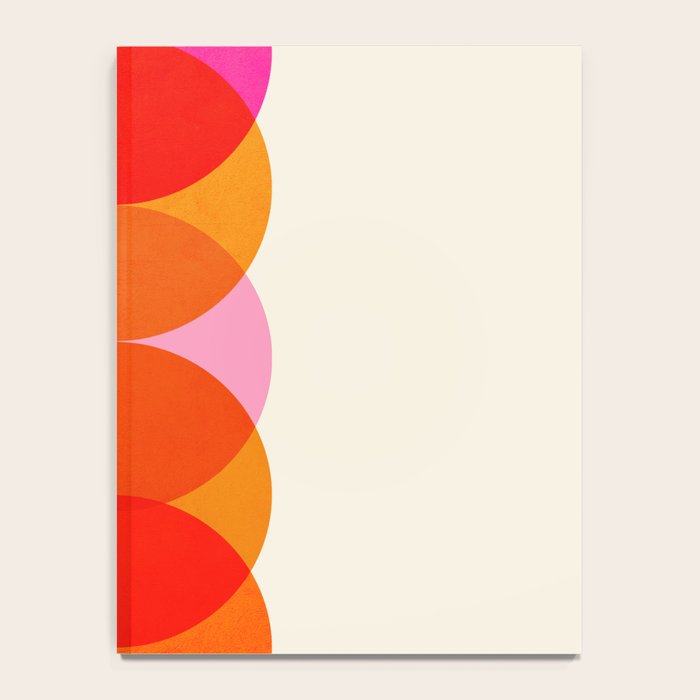Abstraction_COLOUR_CIRCLES_001 Notebook Gallery Image 4