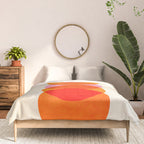 Abstraction_COLOUR_CIRCLES_001 Comforter Gallery Image 3