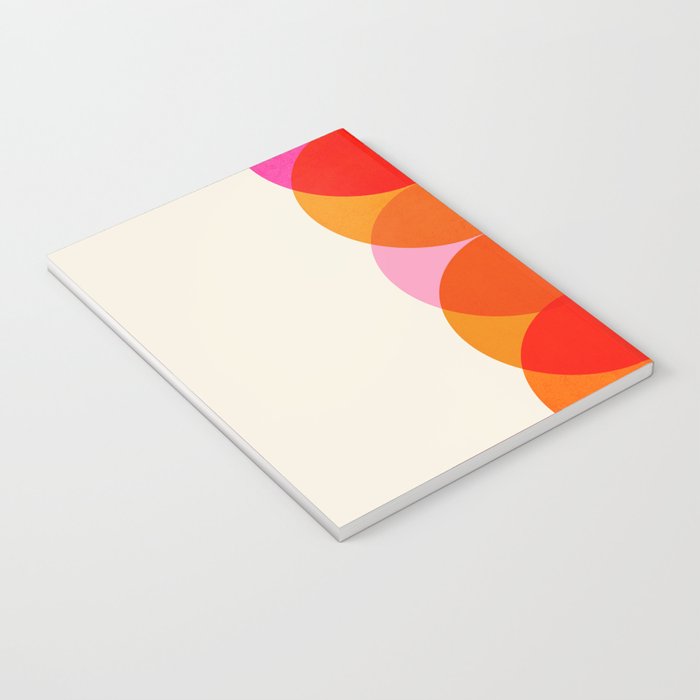 Abstraction_COLOUR_CIRCLES_001 Notebook Gallery Image 3
