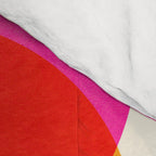 Abstraction_COLOUR_CIRCLES_001 Comforter Gallery Image 4